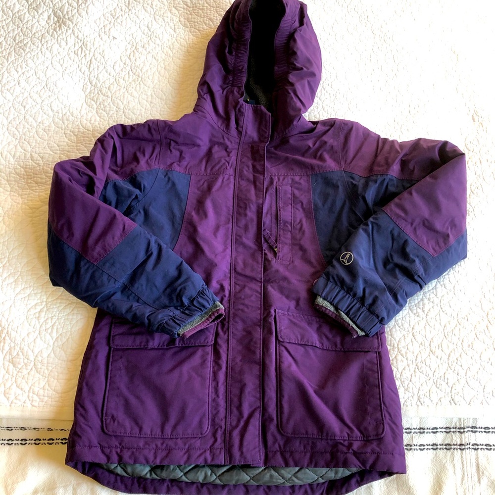 Lands End Color-blocked Squall Jacket